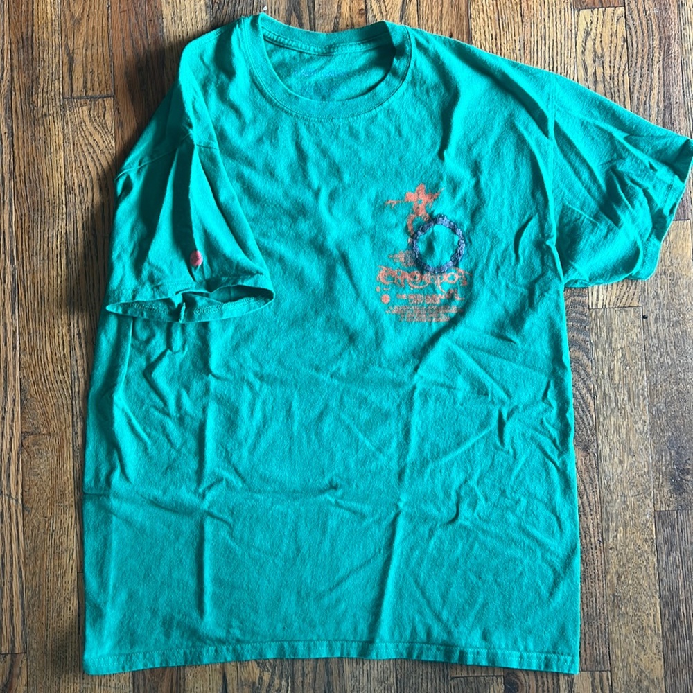 Lady Gaga chromatica green t shirt large